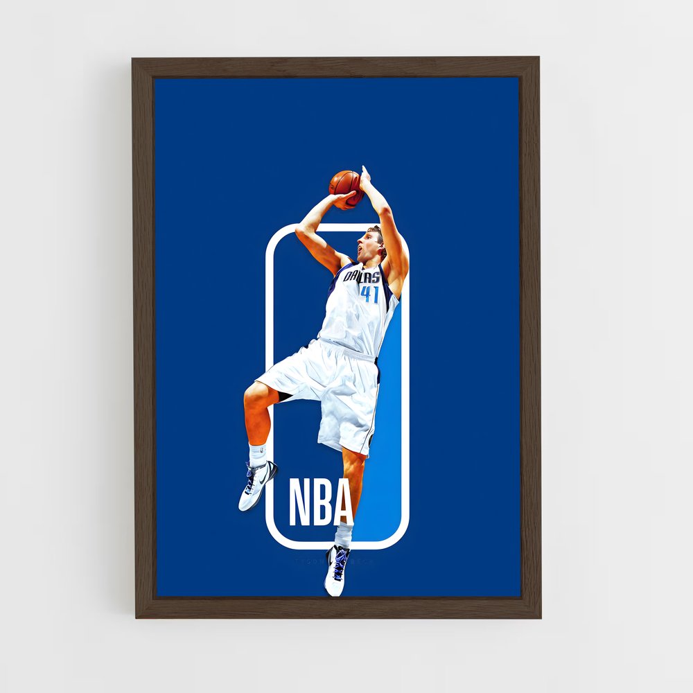 Poster Légende des Mavericks – affiche Basketball (vue 5)